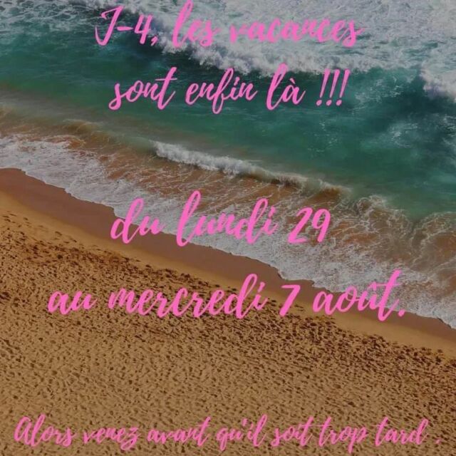 On y est presque les amis, soyez prévoyant , mais pas trop d'inquiétude, tous les distributeurs sont en services pour vous !!!
Passez un bel été 
#cbdshop #cbd #Cannabidiol #Vacances #var #été2024